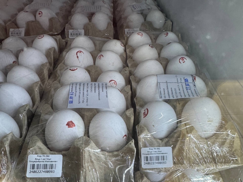 Яйца Читинской птицефабрики вновь появились на полках магазинов города